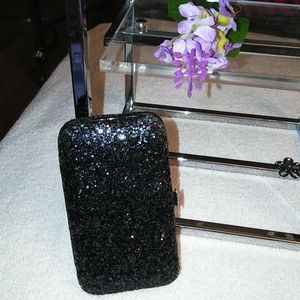 Glitter Case w/4 Makeup Brushes